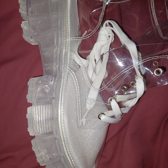 Clear Peek Thru Boots - Picture 6 of 6